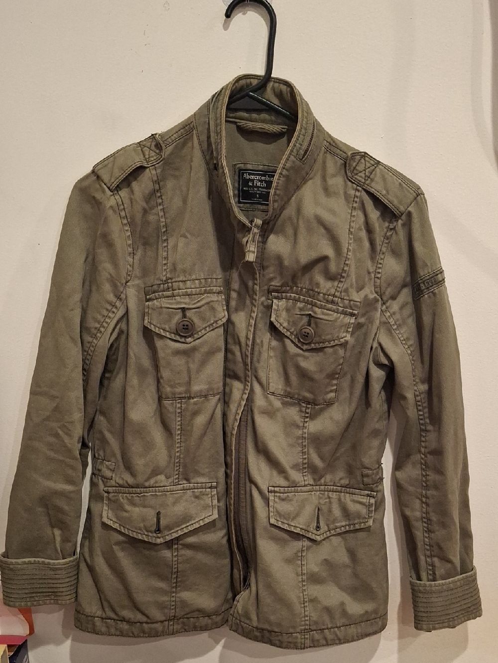 Abercrombie The A&F 1892 Green Jacket